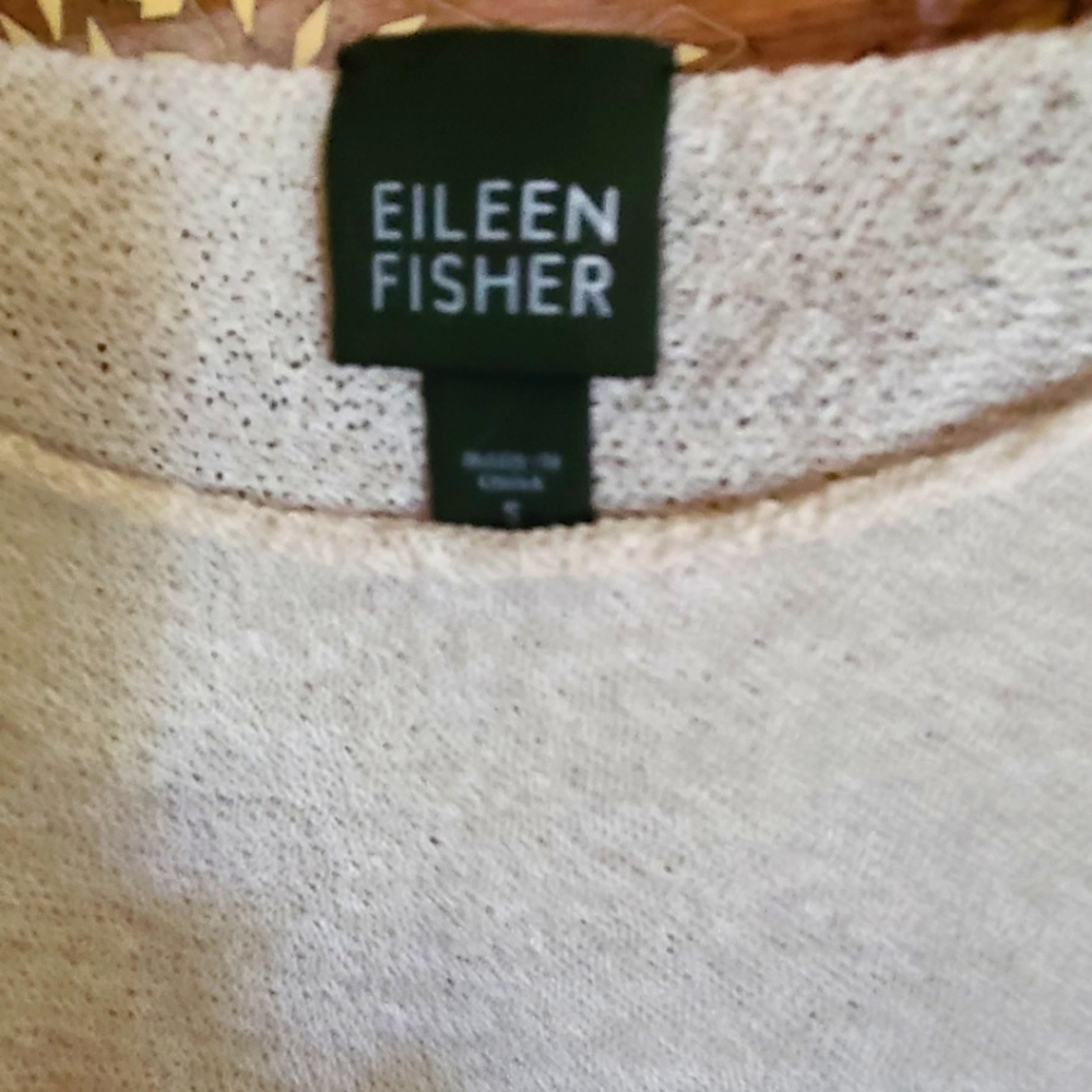 Eileen Fisher SS pullover small